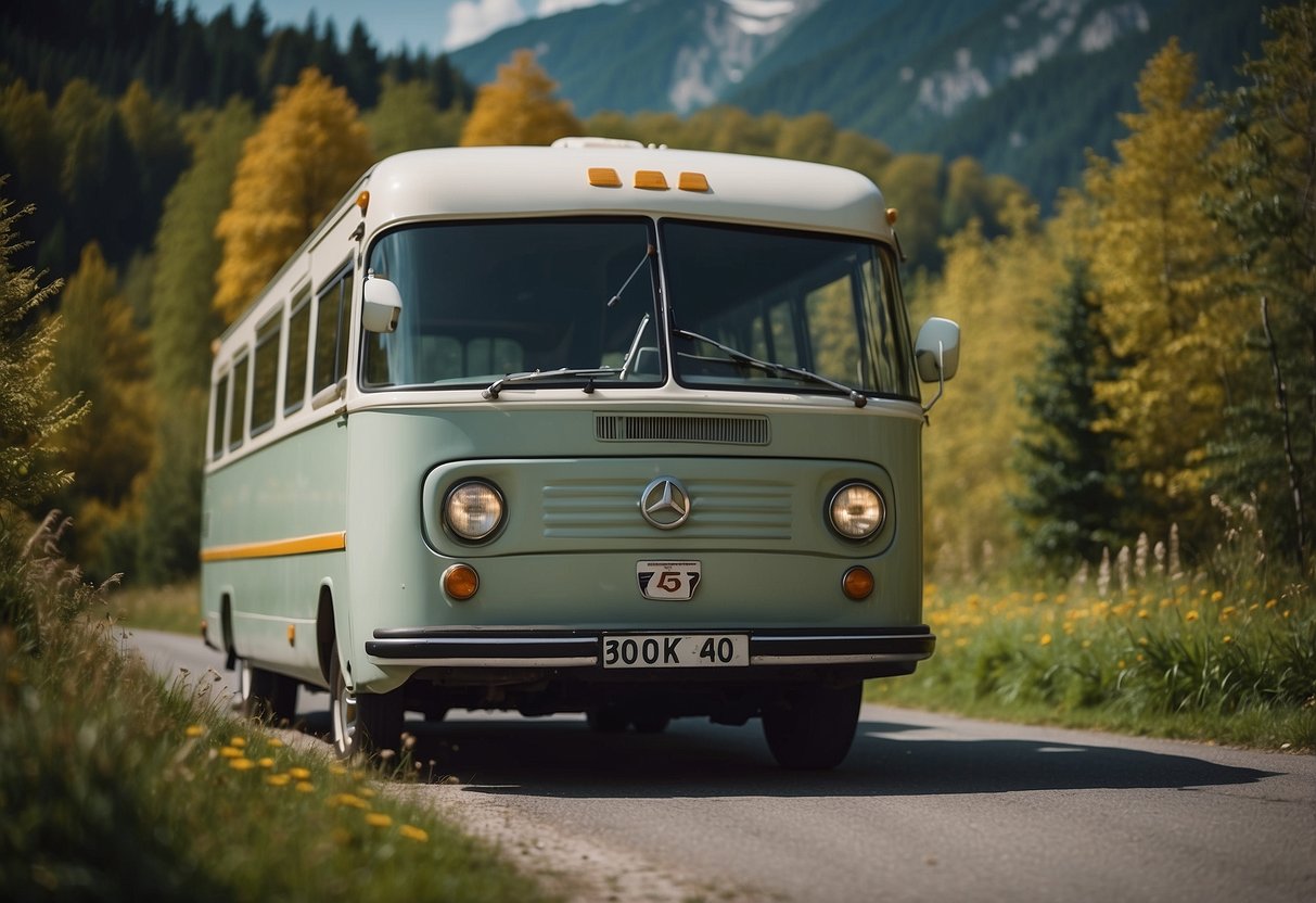 Scenic German camper routes, with activities and attractions